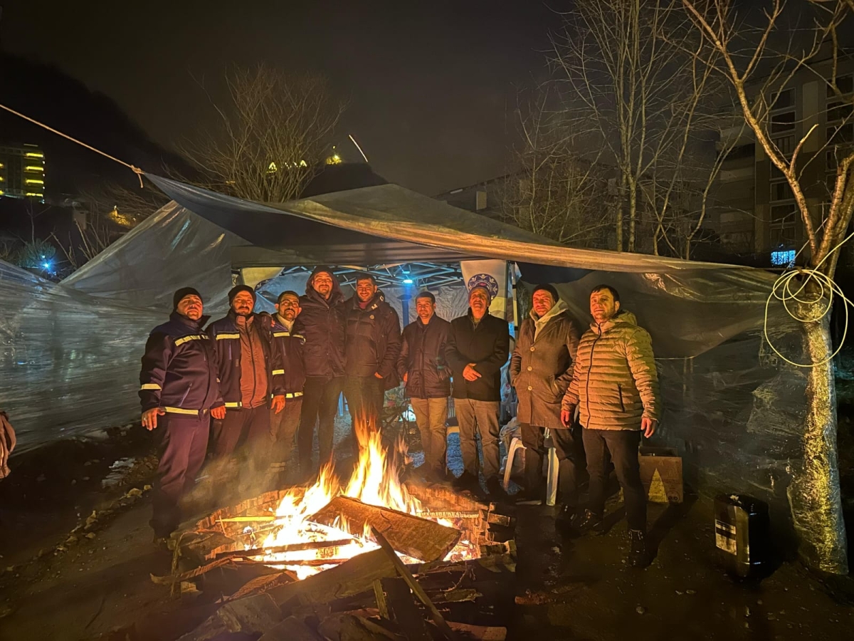 ENERJİ ÇALIŞANLARI ARSİN DİRENİŞ ÇADIRI