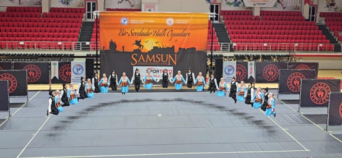 RTEÜ Spor Kulübü'nden Samsun'da Halk Oyunları Başarısı: Bölge Üçüncülüğü