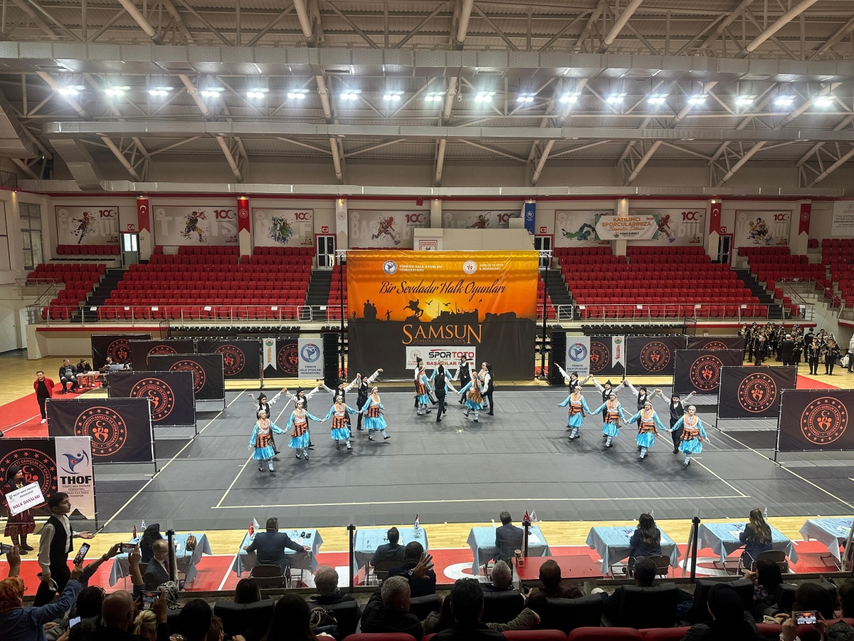 RTEÜ Spor Kulübü'nden Samsun'da Halk Oyunları Başarısı: Bölge Üçüncülüğü