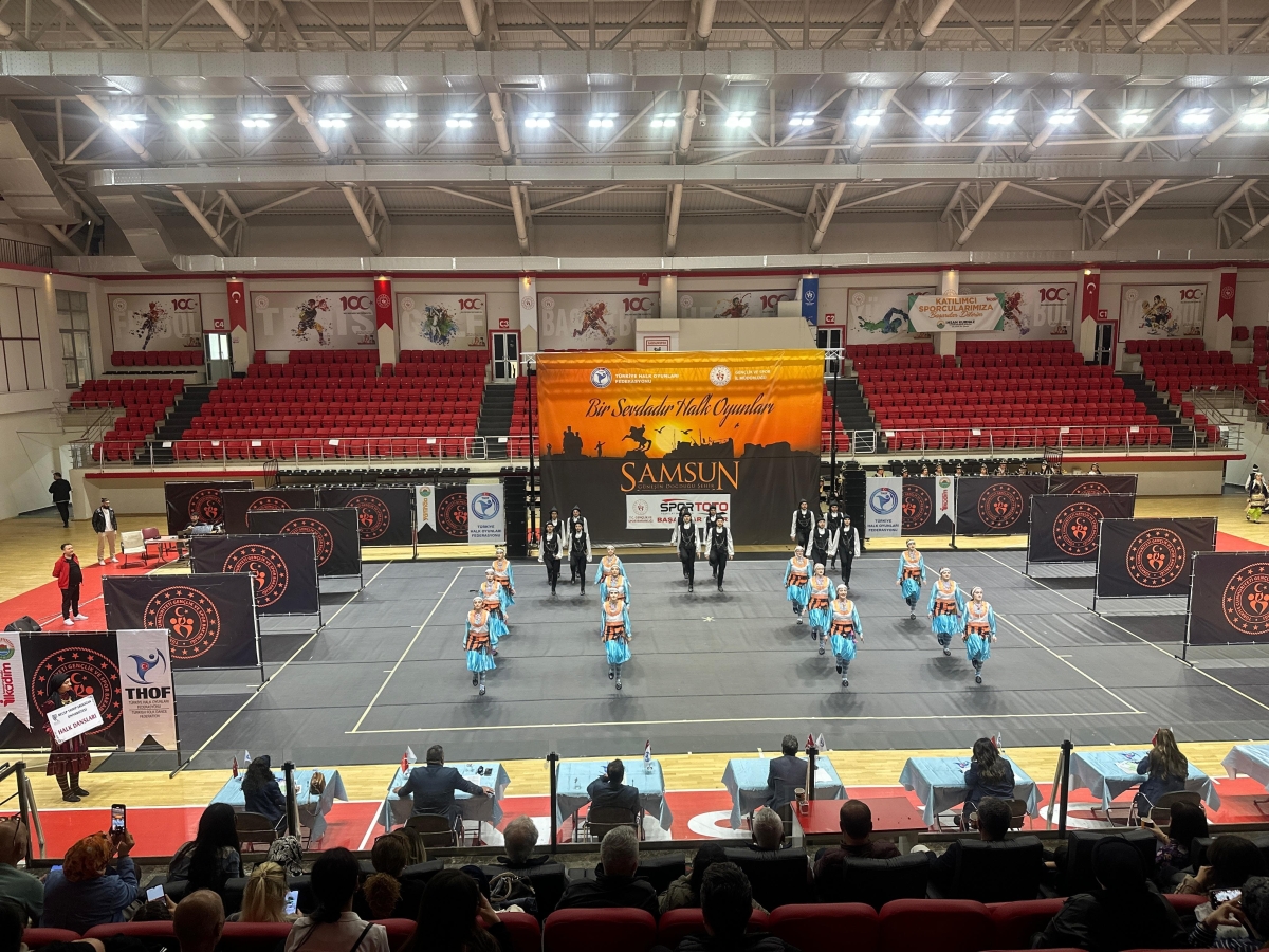 RTEÜ Spor Kulübü'nden Samsun'da Halk Oyunları Başarısı: Bölge Üçüncülüğü