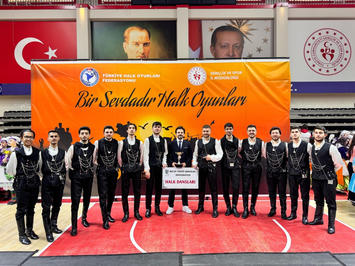 RTEÜ Spor Kulübü'nden Samsun'da Halk Oyunları Başarısı: Bölge Üçüncülüğü