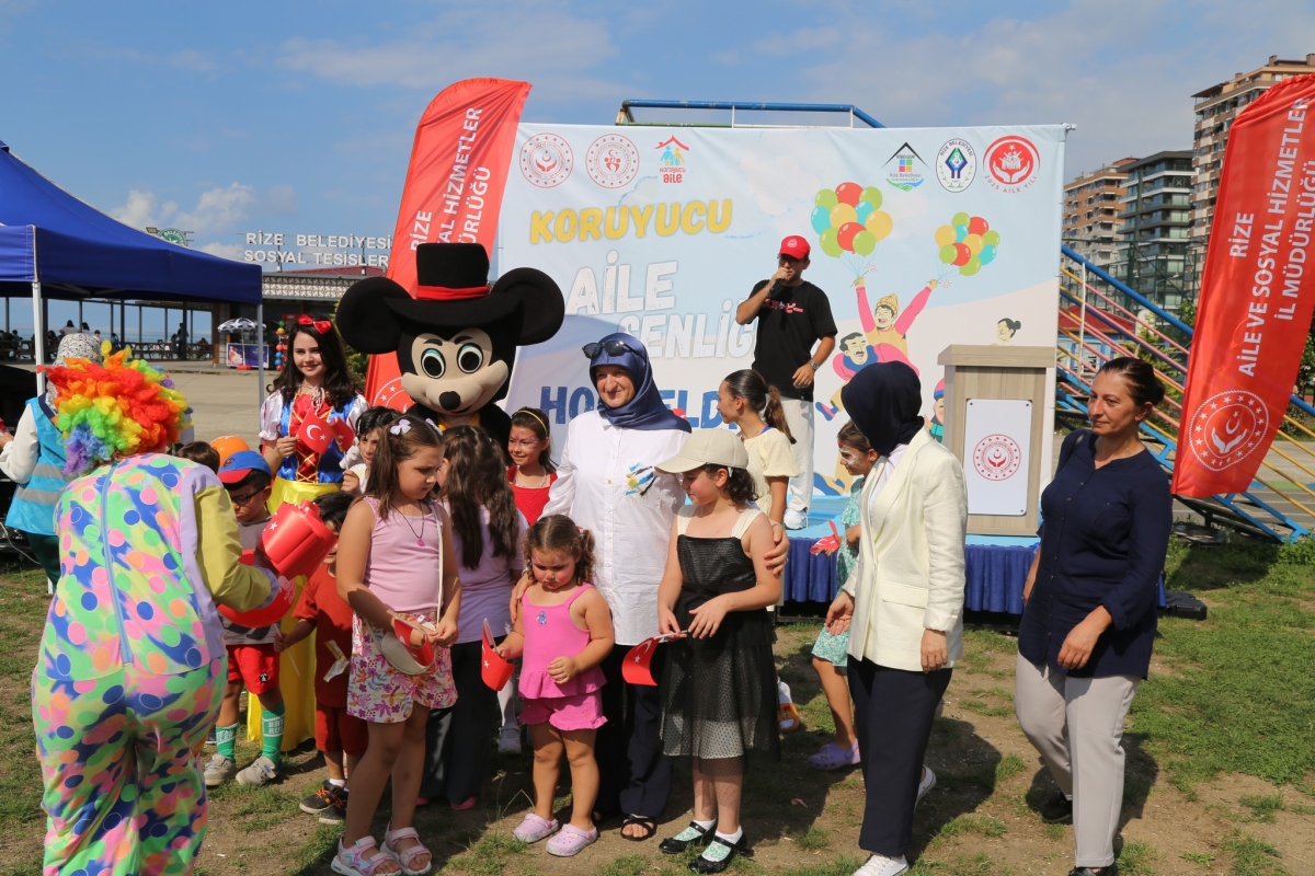 KORUYUCU AİLE ŞENLİĞİ RİZE'DE COŞKUYLA GERÇEKLEŞTİRİLDİ