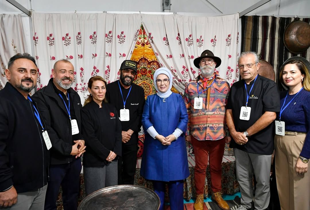 Emine Erdoğan, Rize Gastronomi Günleri’ni Ziyaret Etti