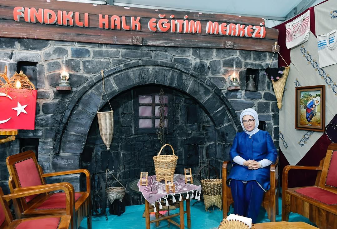 Emine Erdoğan, Rize Gastronomi Günleri’ni Ziyaret Etti