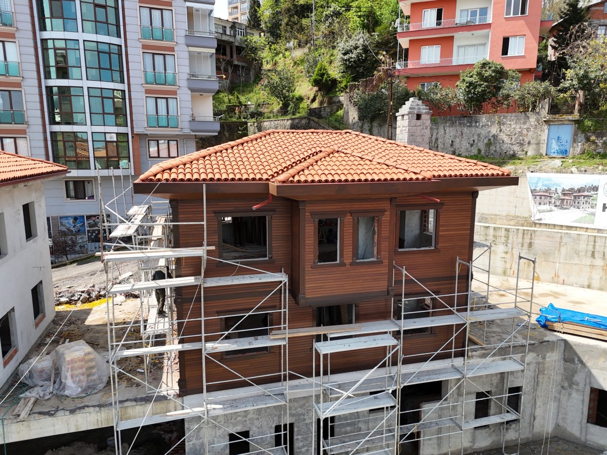 Rize Belediyesi Kültür Çarşısı Projemizde Çalışmalarımız Tüm Hızıyla Devam Ediyor